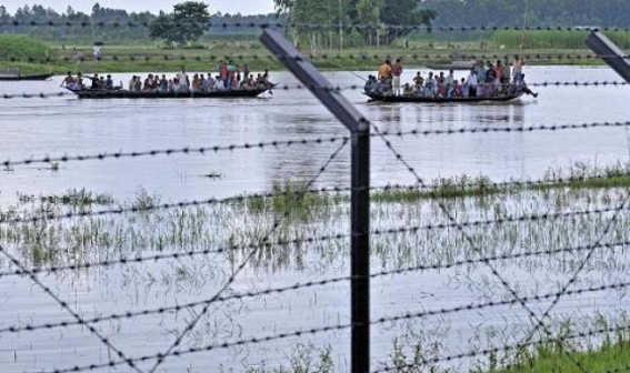 BSF to put up tight security to plug loopholes at the border area along Tripura frontier BSF to put up tight security to plug loopholes at the border area along Tripura frontier